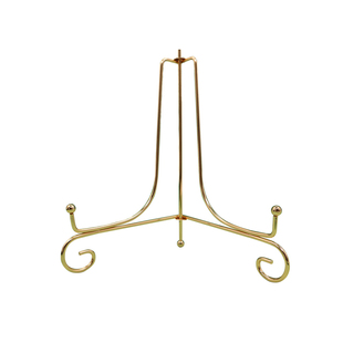 圆瓷盘子支架底托摆件装饰盘架相框画框架子景泰蓝掐丝珐琅彩沙画