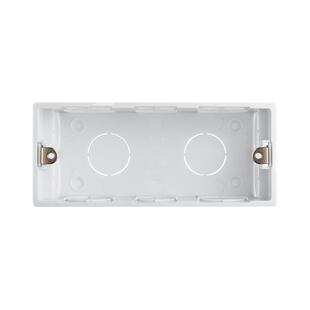 公牛插座旗舰插座开关118型暗盒3位底盒布线盒 H15适用156mm面板