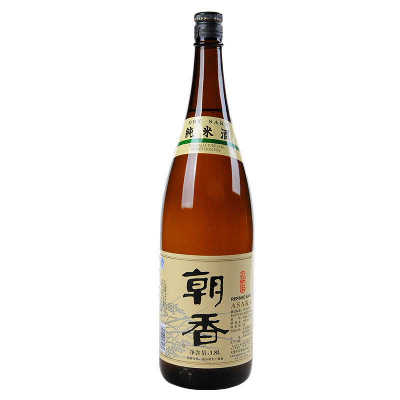 2026年新酒 朝香日式清酒 纯米酒 清酒1.8L 国产清酒  酒厂直发