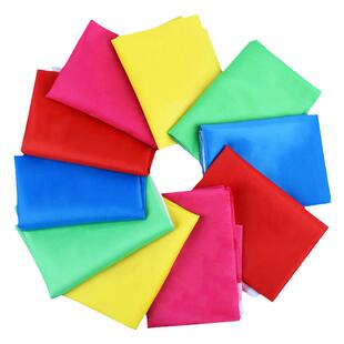 彩旗纳米防水户外挂饰装饰婚庆红旗院子1号2号3号4号运动会方队旗团体表演大道具防晒手持粉黄蓝绿色刀旗定制