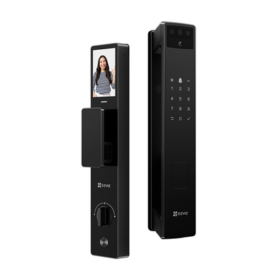 萤石AI3D大屏指纹密码智能门锁