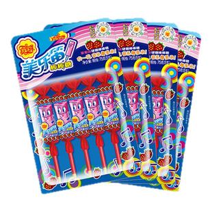 珍宝珠美乐笛混合味笛子糖棒棒糖音乐新年贺年糖果75g* 4盒