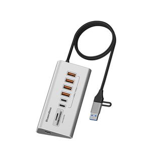 USB3.2扩展器台式电脑笔记本10G Gen2集分线器SD读卡type-c拓展坞