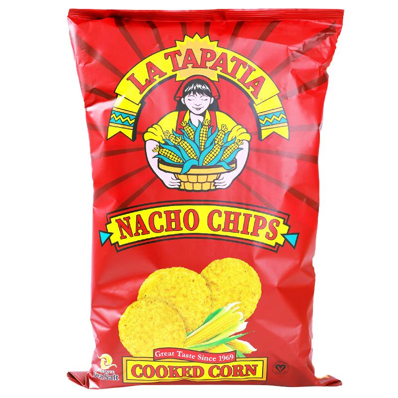墨西哥少女玉米片美国进口传统原味粗粮零食大袋226g休闲零食