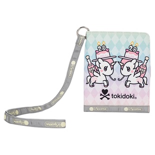 LeSportsac乐播诗新款TOKIDOKI™合作系列可爱独角兽挂脖证件包