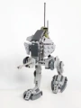 Grey AT-RT walking machine+camouflage clone soldier