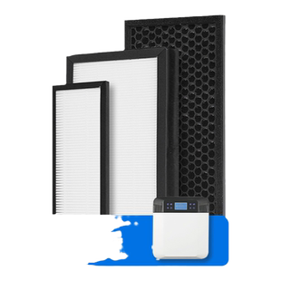 适配艾尔斯派壁挂新风机HYQF60GD HYQF80GD高效HEPA过滤网活性炭