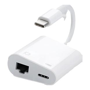 手机网线转换器typec百兆千兆宽带平板ipadpro直连网络游戏直播转接头适用安卓华为小米苹果以太网连接网线口