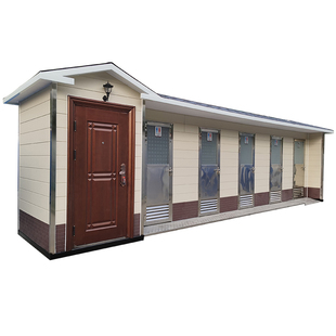 金属雕花移动厕所户外景区公园蹲厕淋浴成品公厕流动卫生间洗手间