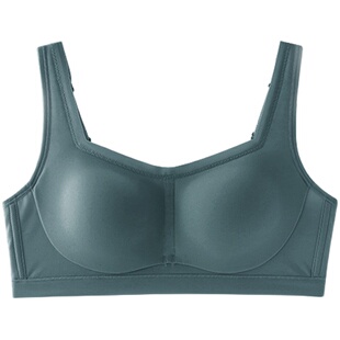 内衣女高中生大学生少女无痕文胸无钢圈聚拢防外扩调整女士胸罩薄