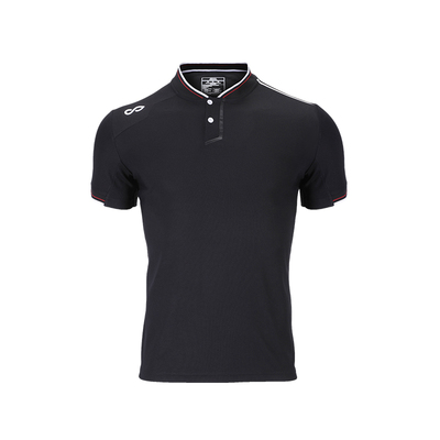 运动polo男立领短袖跑步上衣赛客