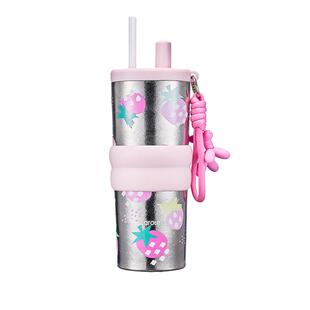 卡罗特钛杯咖啡杯纯钛保温杯便携车载保冷吸管水杯子新年礼物女生