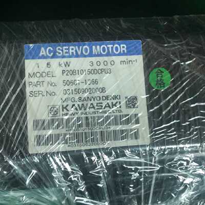议价川崎伺服电机 P20B10150DCPU3 1.5KW