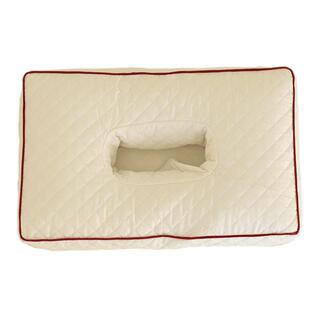 3M隔音耳机适配专用大孔带孔单人护耳不压耳荞麦丝绵护颈枕头枕芯