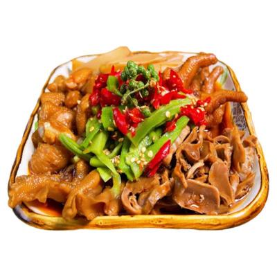 烁企椒麻大杂烩麻辣贡菜无骨鸭爪