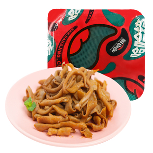 【哈哈镜食品旗舰店】锁鲜装 卤鸭肠108g 休闲品牌网红熟食小吃