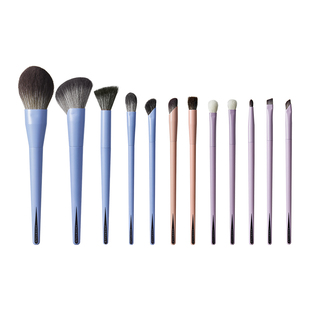 尔木萄动物毛化妆刷套装眼影腮红鼻影刷遮瑕修容散粉刷子全套工具