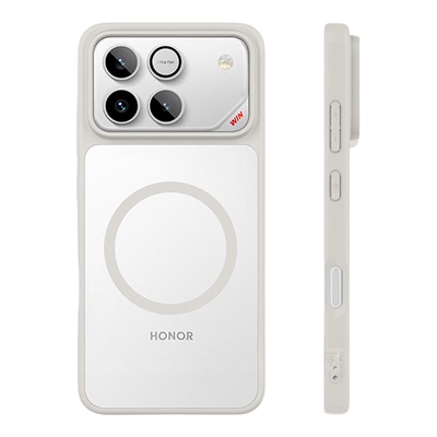 荣耀WIN磁吸手机壳磨砂防滑透明