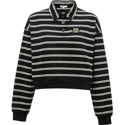 ONLYPOLO领纯棉条纹长袖卫衣