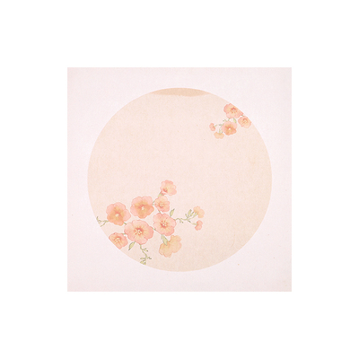 水云阁古风团扇小楷书法作品纸