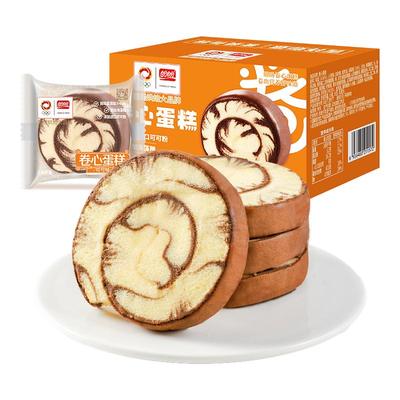 盼盼卷心蛋糕卷学生健康虎皮蛋糕早餐面包糕点心下午茶点休闲零食