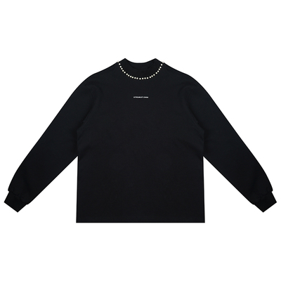 330g质感丝柔棉珍珠长袖T恤