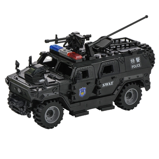 警察小人军事特种兵拼装积木特警人仔系列男孩适用于乐高益智玩具