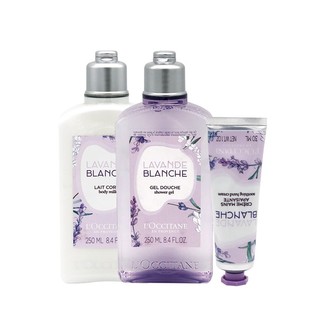 法国欧舒丹白色薰衣草身体乳沐浴露护手霜 舒缓补水保湿男女通用