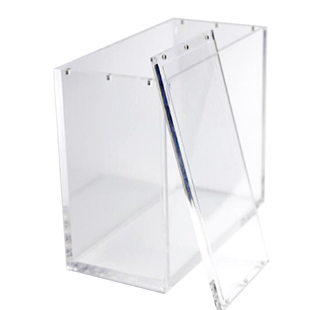 透明宝可梦卡片包装收纳展示盒皮卡丘25周年黄金黑金磁吸防尘礼盒