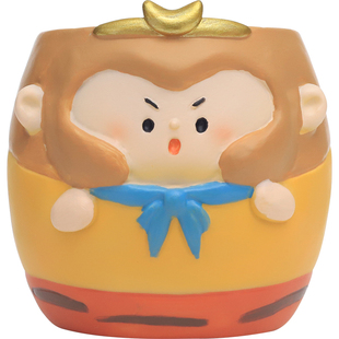 西游记师徒四人创意装饰笔筒儿童房桌面摆件客厅办公室新年小礼物