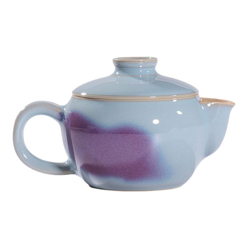 宋代窑变钧瓷茶壶每一件都是孤品