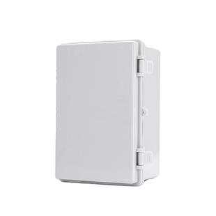 明舟户外防水塑料基业箱控制箱PLC卡扣配电箱明装电气合页搭扣箱