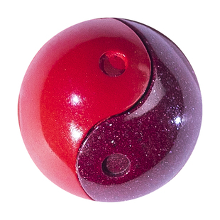 高含量原矿朱砂散珠圆珠子单颗太极八卦di手工编绳穿手串手链项链