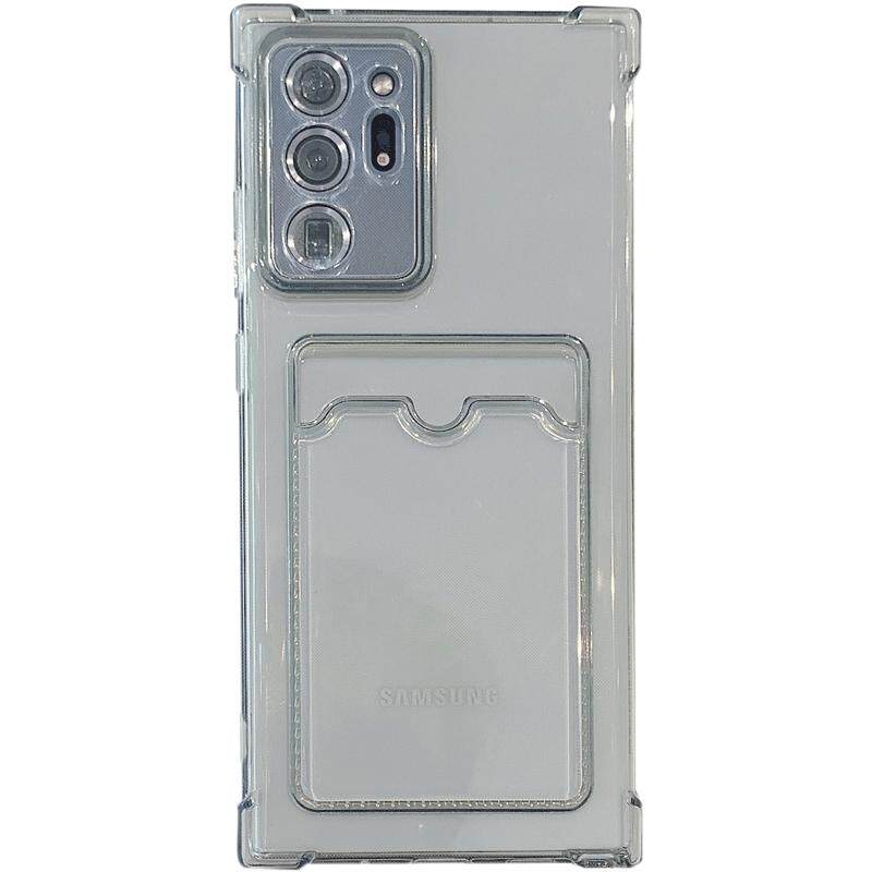 适用三星NOTE20 ULTRA手机壳A42 5G插卡A56卡包A12 4G全包边S23 ULTRA防摔女款A17透明S