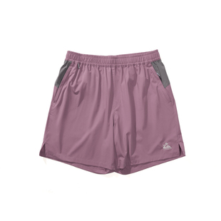 Monterest X Quiksilver联名 吸湿速干自收纳拼接宽松直筒沙滩裤