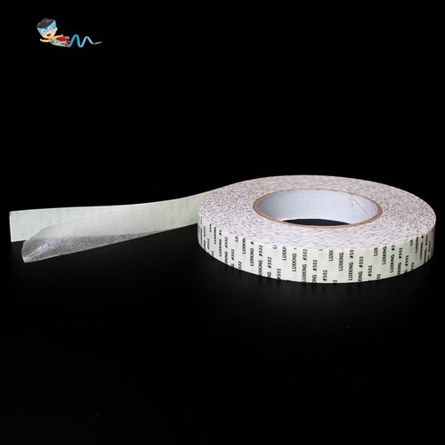 力王棉纸高粘d501d500双面胶耐高温d502双面胶面板半透明带开关