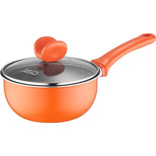 爱仕达奶锅不粘儿童辅食汤小奶锅16CM婴儿锅煮面明火燃气灶专用锅