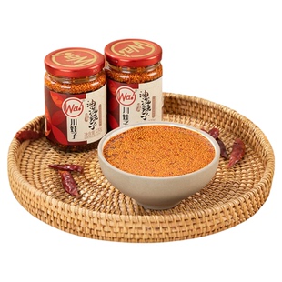 川娃子油泼辣子230g香辣红油辣椒酱家用火锅凉拌菜调味品香麻蕉料