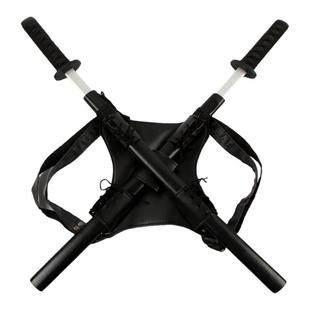 死侍刀背带赛博朋克忍者神龟双刀COS刀剑双肩背带武器玩具道具