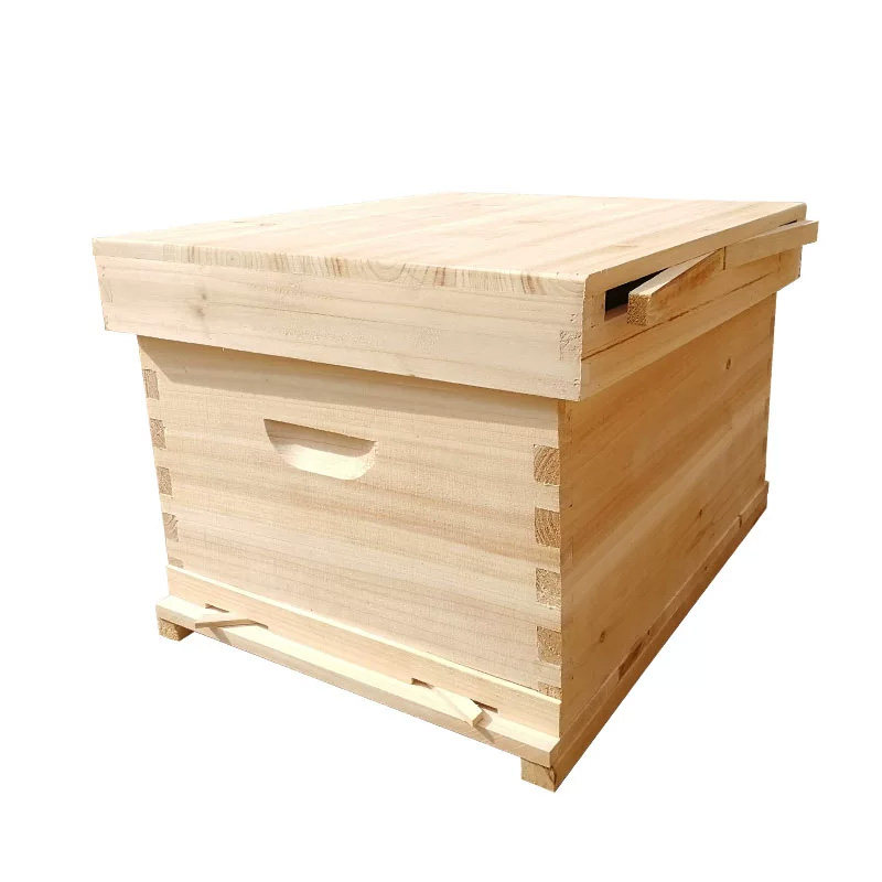 长林蜂业蜂箱全套十框七框杉木烘干标准中蜂意蜂蜂桶蜜蜂箱