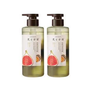 【百补】发之食谱洗发水无花果控油蓬松去屑护发素洗头露膏护发