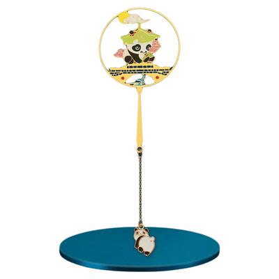 熊猫金属书签旅游文创礼品