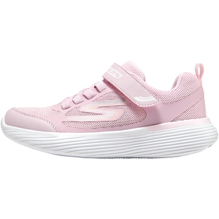 斯凯奇童鞋夏季女中小童运动鞋透气网面慢跑鞋轻质厚底休闲儿童鞋