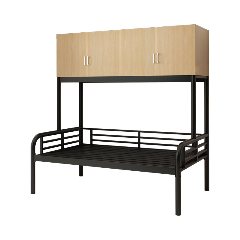 上柜下床成人公寓宿舍带衣柜一体