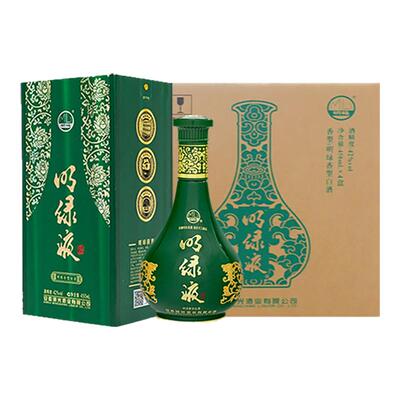 安徽老明光42度明绿液普绿白酒