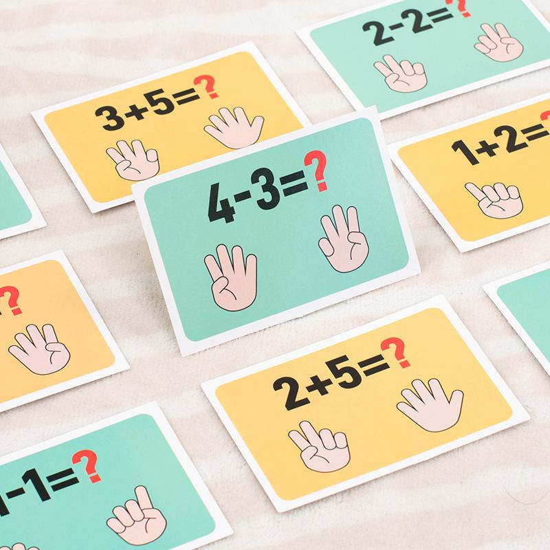 儿童玩具大颗粒积木玩具益智早教字母数学数字桌忙碌认知运算