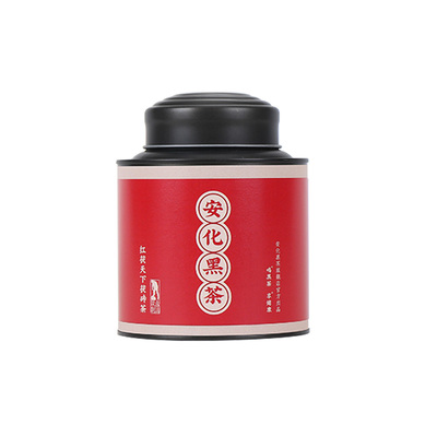 正宗安化褒家冲天下罐装200g黑茶