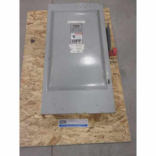 HNF364SIEMENS安全开关3P非可熔200A600VNEMA1室内