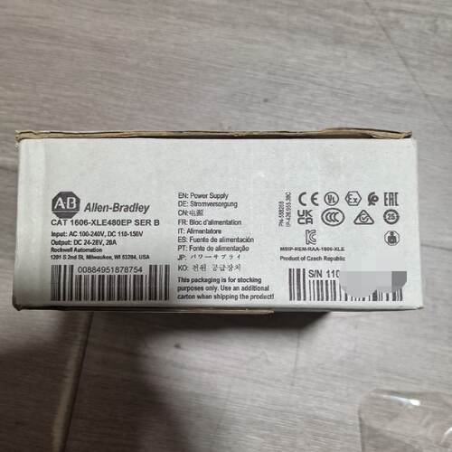 溢价-AB 1606-XLE480EP电源模块，，捷克