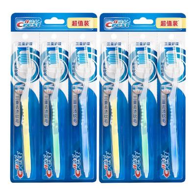 佳洁士三重青少年通用牙刷护理